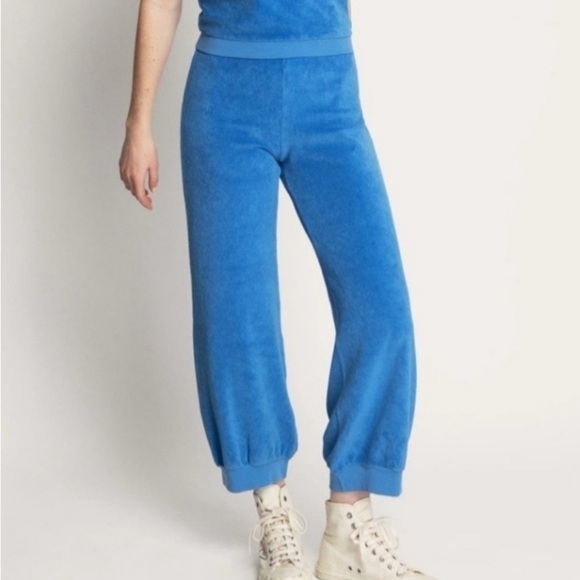 Suzi Kondi Vibrant Blue Track Pants - Picture 1 of 2